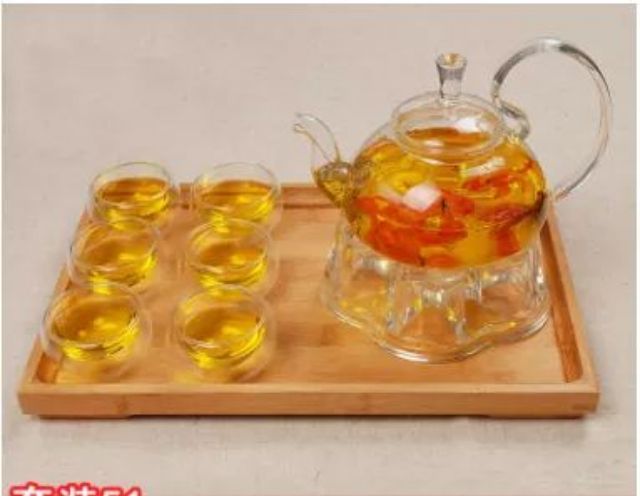 Combo bộ ấm trà thủy tinh trả hàng cho khách